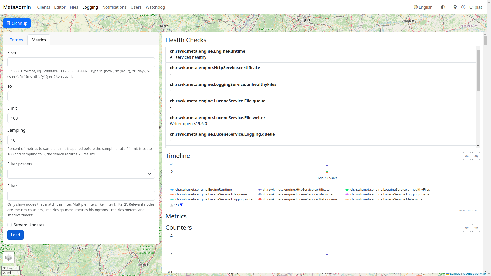 Logging Metrics