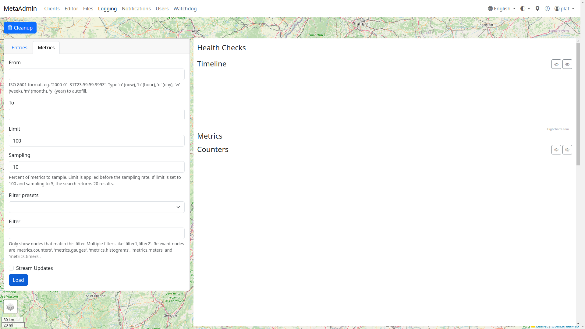 Logging Metrics