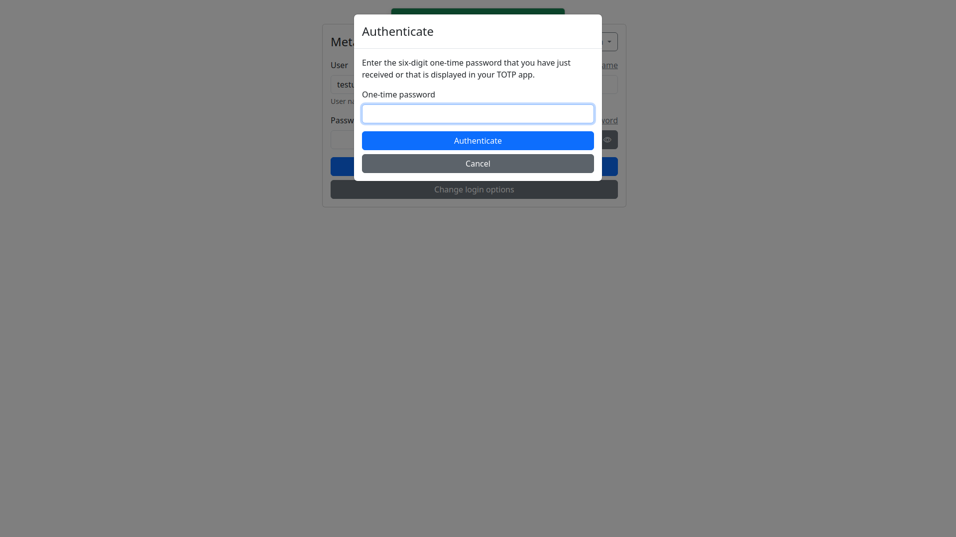 Login Auth